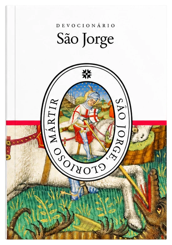 Mockup do Devocionário a São Jorge