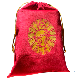 Saquinho SCJ de suede premium – 19 x 27 cm