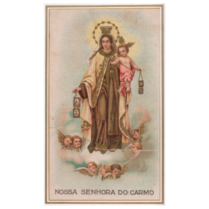 Santinho Nossa Senhora do Carmo