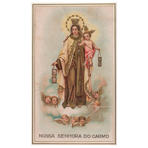 Santinho Nossa Senhora do Carmo