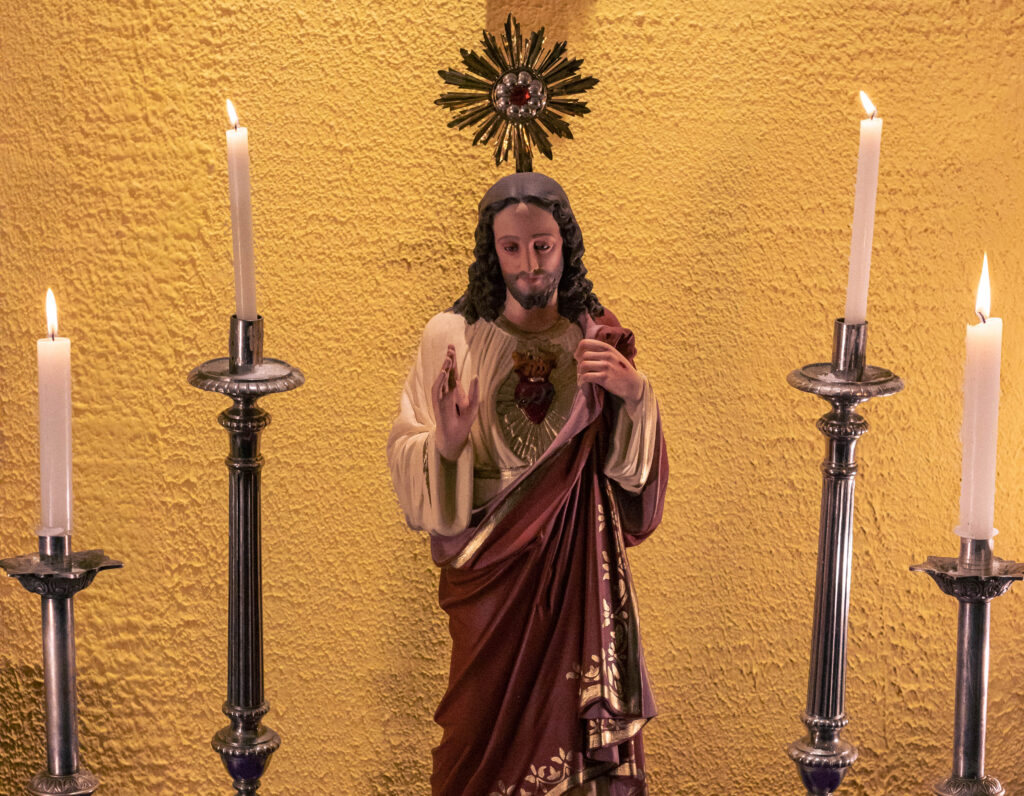 Nosso coração encontra no Coração de Jesus o verdadeiro repouso e a genuína felicidade