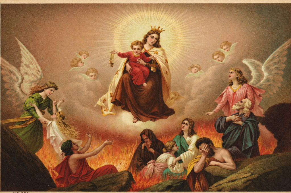 Ave-Maria pelas almas do Purgatório