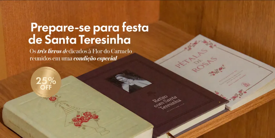 Oferta especial para a festa de Santa Teresinha